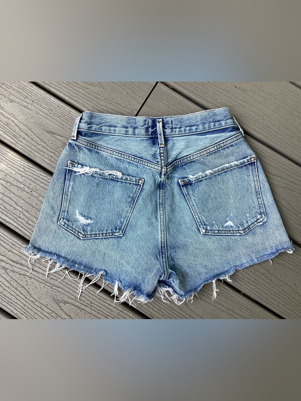 Agolde Jaden Jean shorts size 27 - Picture 3 of 4